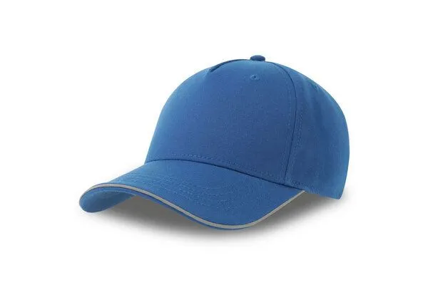 Atlantis Headwear Atlantis Headwear reflektierende Cap mit einem Metallverschluss, Royal, – Produktbild 3 von 5