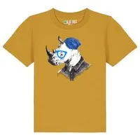 watabout kids watabout.kids T-Shirt Kinder Nashorn, Ochre, – Produktbild 1 von 1
