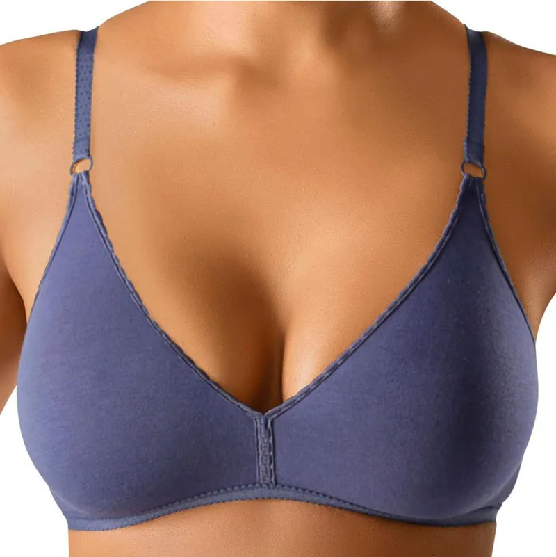 petite fleur by Lascana Bralette-BH marine+weiß, Marine+weiß, – Produktbild 2 von 2