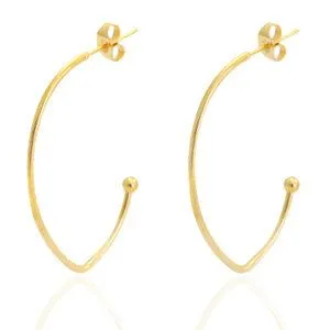ELEKTROPULLI Creolen in 38mm von Elektropulli, Gold, – Produktbild 2 von 4