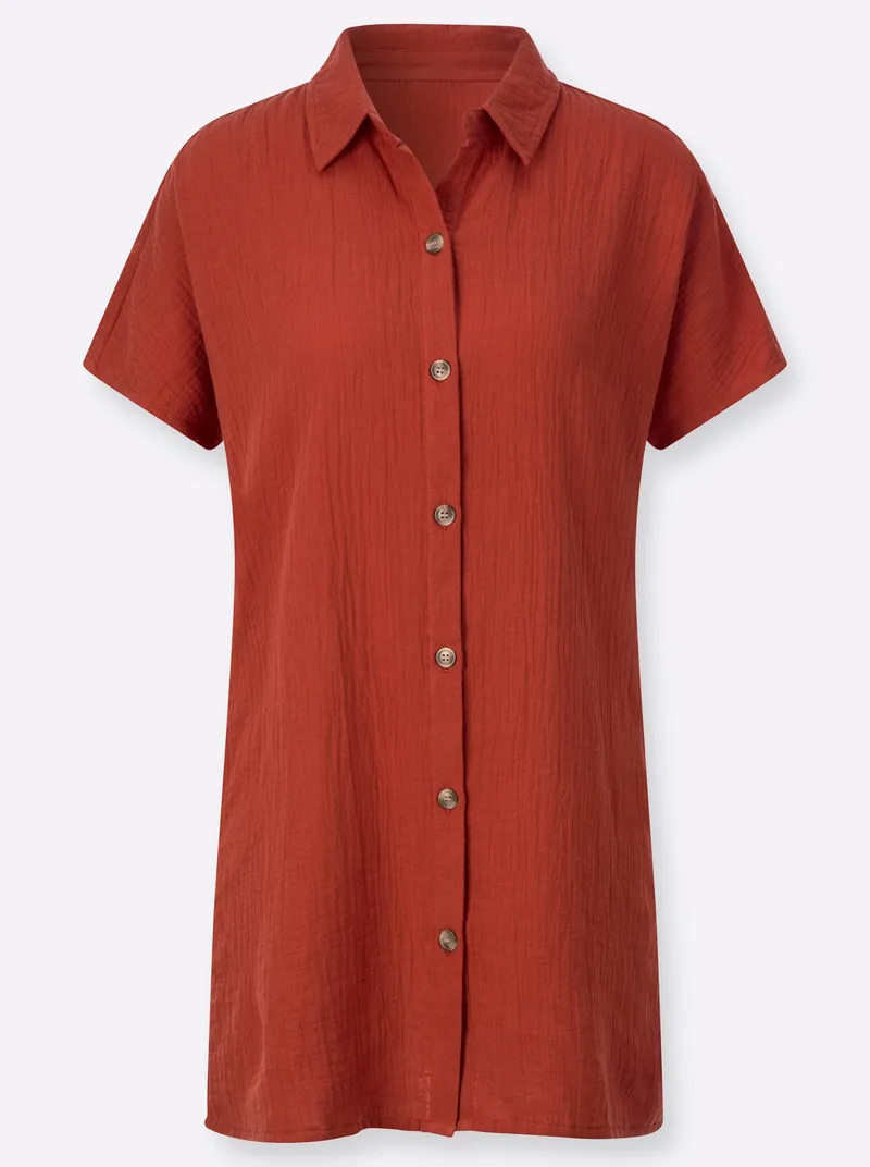 Witt Longbluse rostrot, Rostrot, – Produktbild 1 von 2