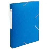 Exacompta Exacompta Archivbox "Cartobox" blau, Rückenbreite 4cm – Produktbild 1 von 1