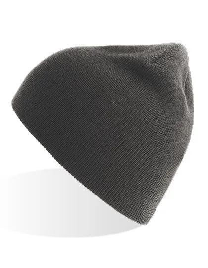 Atlantis Headwear Atlantis Headwear Moover Beanie aus recyceltem Polyester, Dunkelgrau, – Produktbild 2 von 3