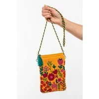 Tranquillo Tranquillo Umhängetasche FLOWERS, Orange, – Produktbild 3 von 8