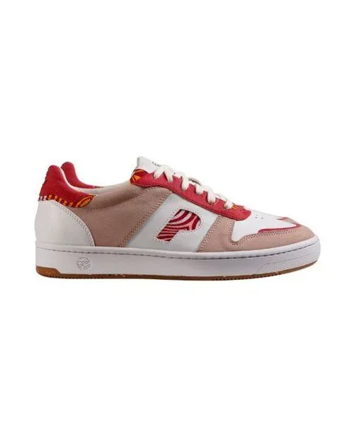 PANAFRICA PANAFRICA Kasai - Unisex Recycling Sneaker, Fraboise (rot), – Produktbild 1 von 4
