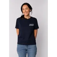 watapparel watapparel T-Shirt Frauen Früher war alles besser, French navy, – Produktbild 1 von 1