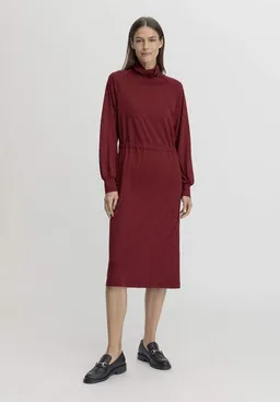 hessnatur hessnatur Jersey Kleid Midi Relaxed aus TENCEL Lyocell mit Bio-Baumwolle – Produktbild 1 von 1