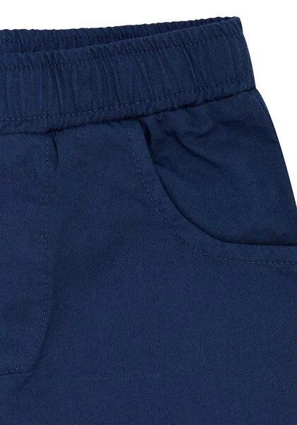 loud + proud loud + proud Babys & Kinder Bermuda Light Twill, GOTS-zertifiziert, Ultramarine(blau), – Produktbild 3 von 3