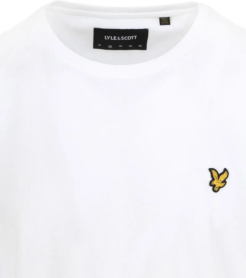 Lyle and Scott Lyle und Scott Plussize T-shirt Weiß - Größe 4XL, Weiß, – Produktbild 3 von 4
