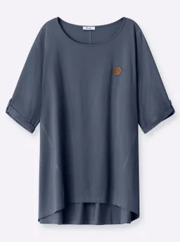 sheego Longshirt rauchblau – Produktbild 1 von 1