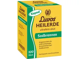 Luvos Luvos Heilerde-Kapseln für Sodbrennen, ultrafein akut, 100 Stk. – Produktbild 1 von 1