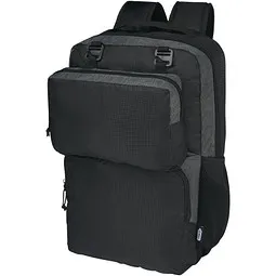 Unbranded Trailhead 15 Zoll GRS recycelter zweifarbiger Laptop-Rucksack 14 L, schwarz, Schwarz, – Produktbild 1 von 1