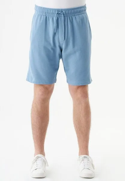 ORGANICATION ORGANICATION ESSENTIALS-SHADI- Shorts aus Bio-Baumwolle, Steel blue, – Produktbild 1 von 4