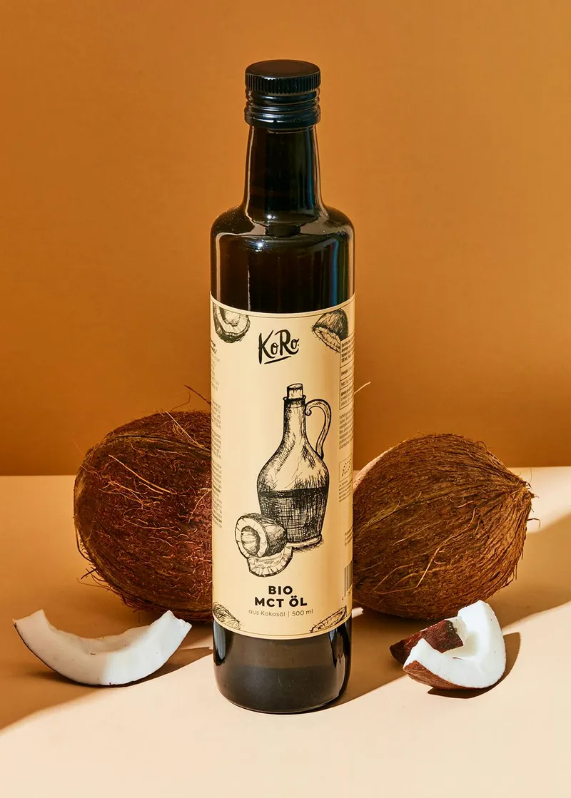 KoRo Bio MCT Öl 500 ml – Produktbild 1 von 5