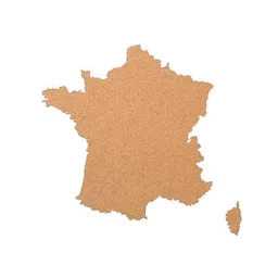 Kork-Deko Kork-Deko Frankreich als Pinnwand aus Kork XXL ca. 60x60 cm – Produktbild 1 von 1