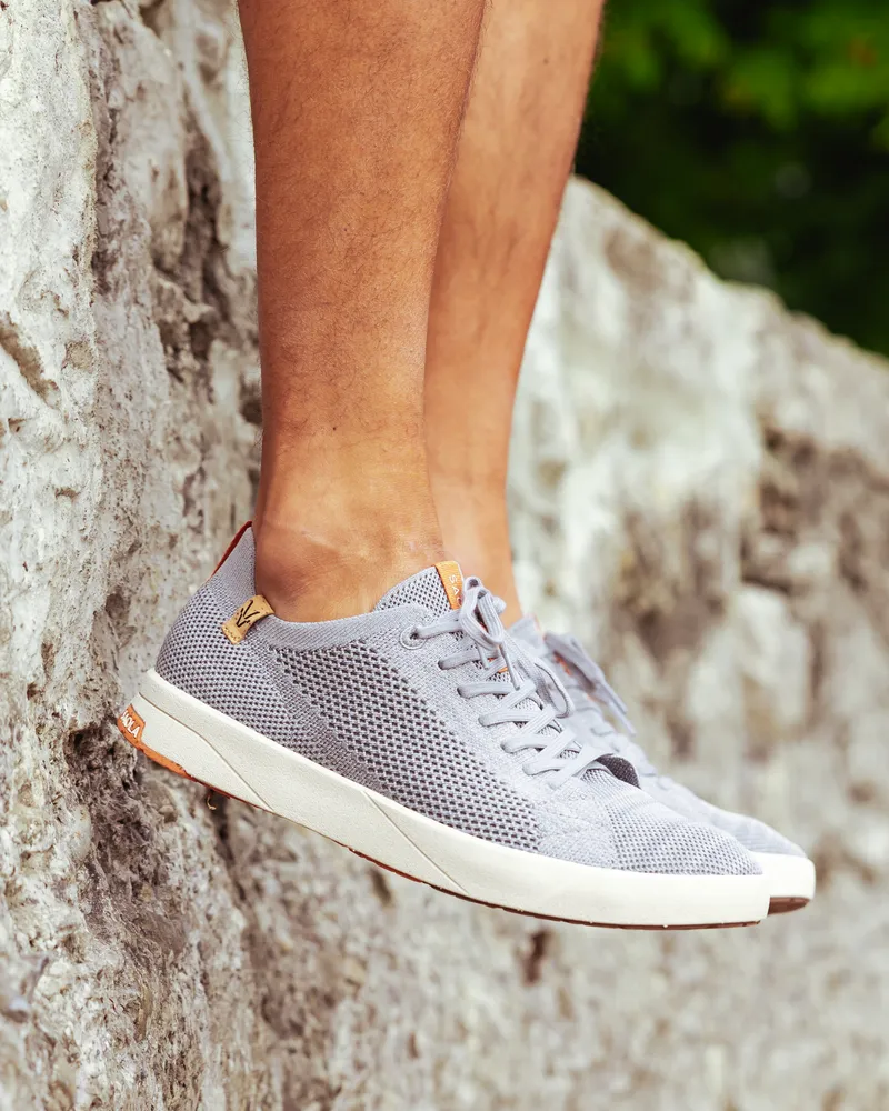 SAOLA Saola Herren vegan Sneaker Cannon Knit 2.0, Grau, – Produktbild 2 von 2