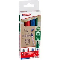 Edding 4er Set edding Permanentmarker "3000" farbig sortiert – Produktbild 3 von 3