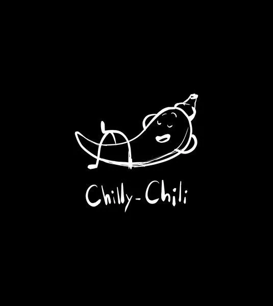 Gary Mash GARY MASH T-Shirt Chilly Chili Miniprint aus Bio-Baumwolle, Schwarz, – Produktbild 2 von 2