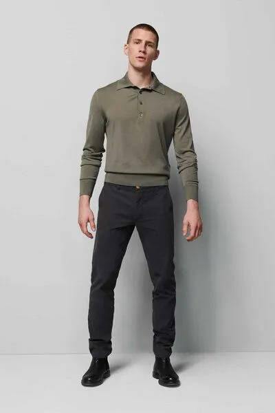 M 5 BY MEYER M 5 BY MEYER Micro Fantasy Chino, Grau (anthrazit), – Produktbild 1 von 5