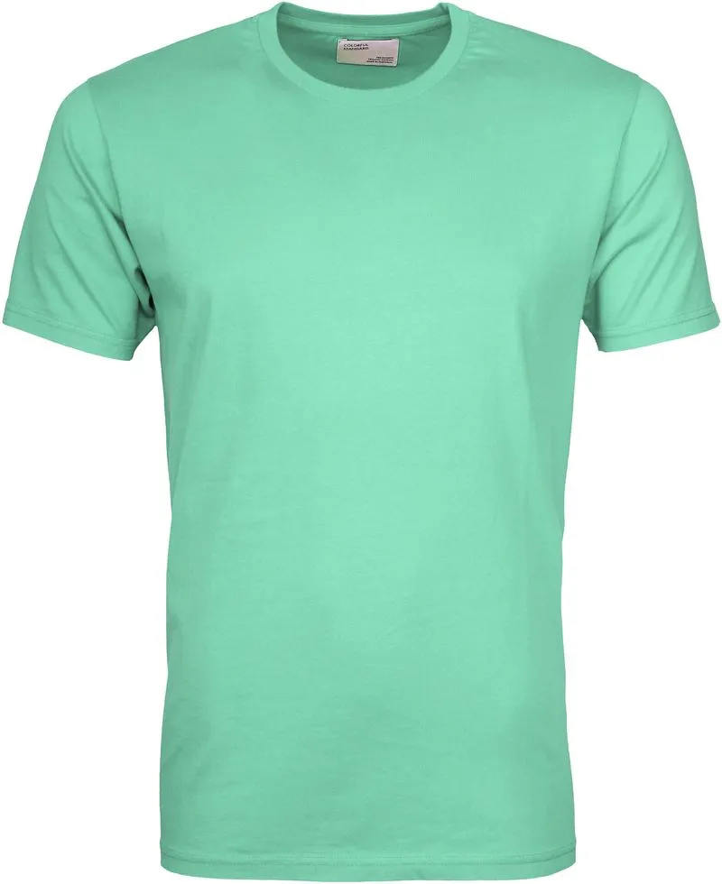 Colorful Standard Colorful Standard T-shirt Faded Mint - Größe XL, Grün, – Produktbild 2 von 4