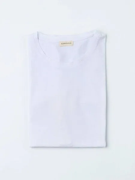 CARPASUS CARPASUS T-Shirt Gandria aus Bio-Baumwolle, White (weiß), – Produktbild 3 von 3