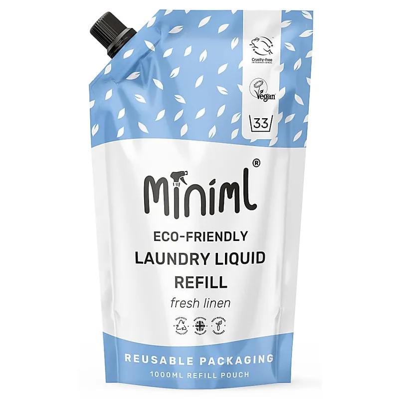 Miniml Miniml Waschmittel Fresh Linen - 1L Nachfüllpackung – Produktbild 1 von 1