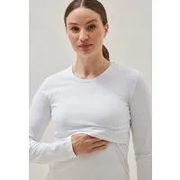 Boob Stillshirt Essential Langarmshirt von boob, Weiss, – Produktbild 1 von 1