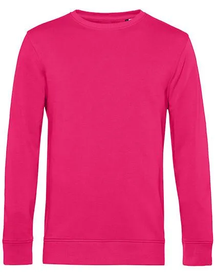 B&C Collection B&C Collection Unisex Sweatshirt Pullover in 20 verschiedenen Farben, Magenta pink, – Produktbild 2 von 3