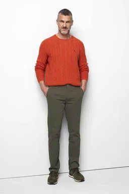 M 5 BY MEYER M 5 BY MEYER Chino in Mikro Struktur – Produktbild 1 von 1