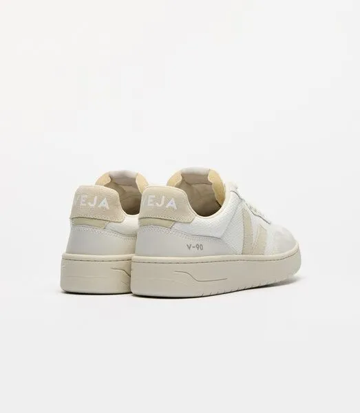 Veja Veja Herren-Sneaker V-90 B-Mesh White Pierre – Produktbild 3 von 3