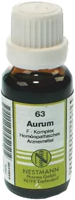 Nestmann Pharma AURUM F Komplex Nr.63 Dilution 20 ml Dilution – Produktbild 1 von 1