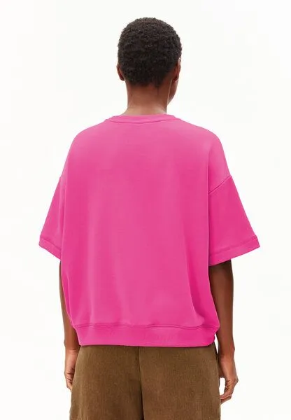 ARMEDANGELS ARMEDANGELS BAMIKAA Damen Sweatshirt aus Bio-Baumwolle, Very berry, – Produktbild 2 von 4