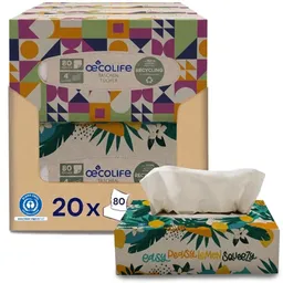 oecolife Taschentücher RECYCLING Vorratsbox – Produktbild 1 von 1