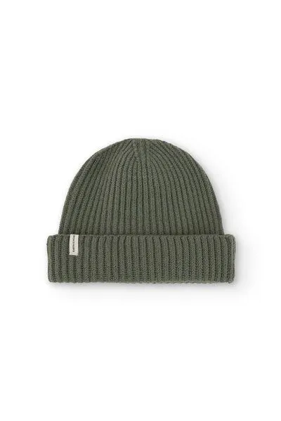 TIRALAHILACHA TIRALAHILACHA Tao chunky wool beanie Women, Grün, – Produktbild 2 von 4