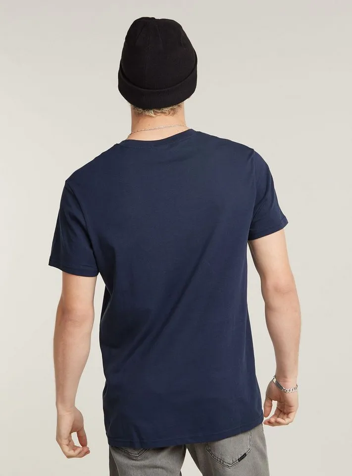 G-Star G-Star T-Shirt Graphic 8 T-Shirt, Blau, – Produktbild 4 von 5