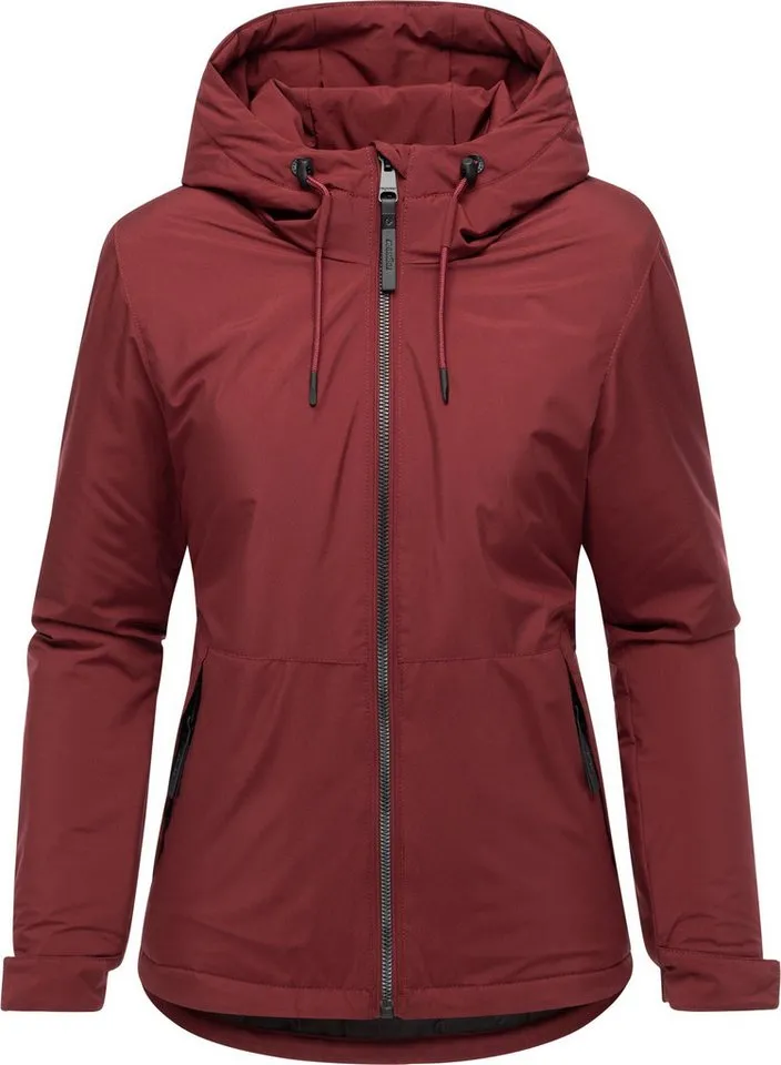 ragwear ragwear Winterjacke Bevin Warm YOUMODO Wasserdichte Damen Jacke für den Winter, Rot, – Produktbild 2 von 5