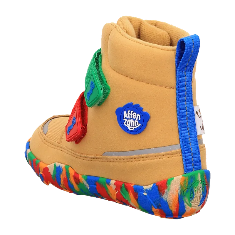 Affenzahn Affenzahn Mid Boot Comfy 10 für Kinder, gelb, Größe 29 EU, Gelb, – Produktbild 3 von 7
