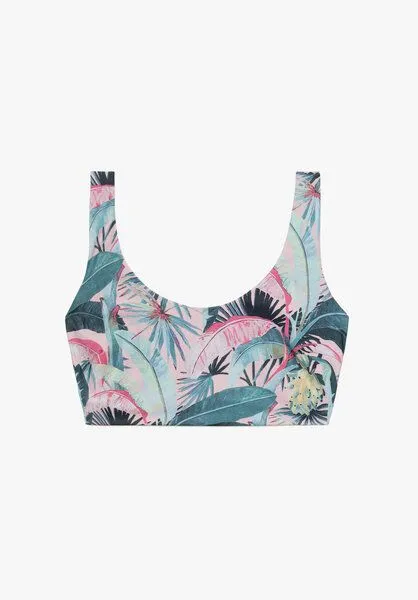 Lovjoi Lovjoi Bikini Top HELIOPORA aus regeneriertem & recyceltem Material, Botanical garden light, – Produktbild 1 von 1