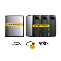 EcoFlow EcoFlow Stream Ultra X, All-in-One Speicher für Balkonkraftwerke, by Powerness - Stream Ultra X + 3 x Stream AC Pro | 9600Wh / ohne Zubehör / Selbstabholung – Produktbild 1 von 1