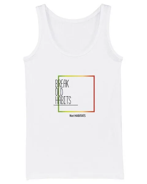 Human Family Human Family Damen Tank-Top "Gleam - Old Habits" in Weiß – Produktbild 2 von 2