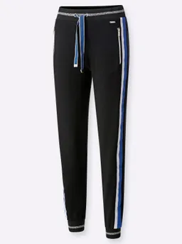 feel good Hose schwarz-royalblau – Produktbild 1 von 1