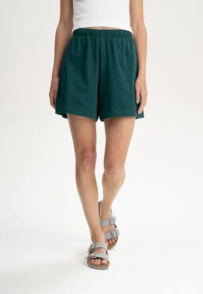 MELA Jersey Shorts Style JIVIKA | von MELA | Fairtrade & GOTS zertifiziert, Tiefsee, – Produktbild 1 von 4