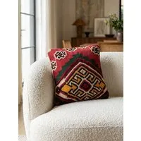 Rugtales Kelim Kissen „Rugtales“ aus Schurwolle, Bunt, – Produktbild 4 von 8