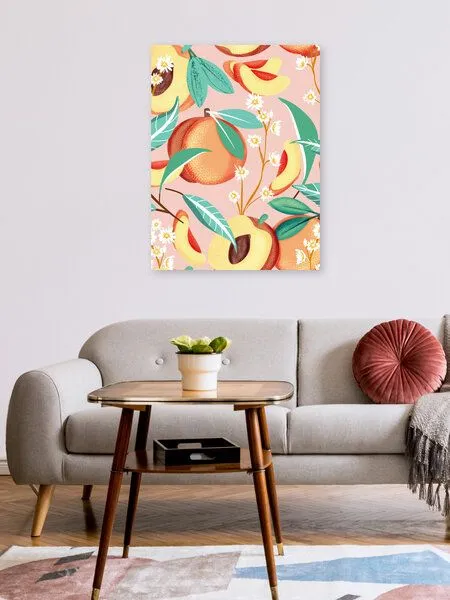 Photocircle Photocircle Poster / Leinwandbild - Peach Season – Produktbild 2 von 4