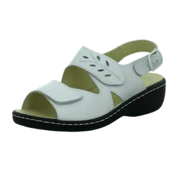 Longo Longo Bequem-Pantolette,weiss/cosmos für Damen, weiß, Größe 43 EU – Produktbild 1 von 1
