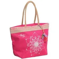 Spirit of OM Spirit of OM Jutetasche dekorativ und farbig, Pink, – Produktbild 1 von 1