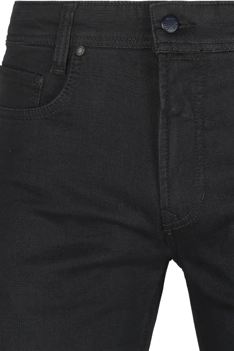 MAC Mac Jog'n Jeans Karo Anthrazit - Größe W 32 - L 34, Grau, – Produktbild 4 von 5