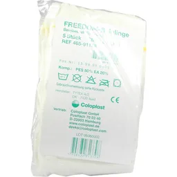 Coloplast FREEDOM Beinlinge small gelb 5 St Bandage – Produktbild 1 von 1