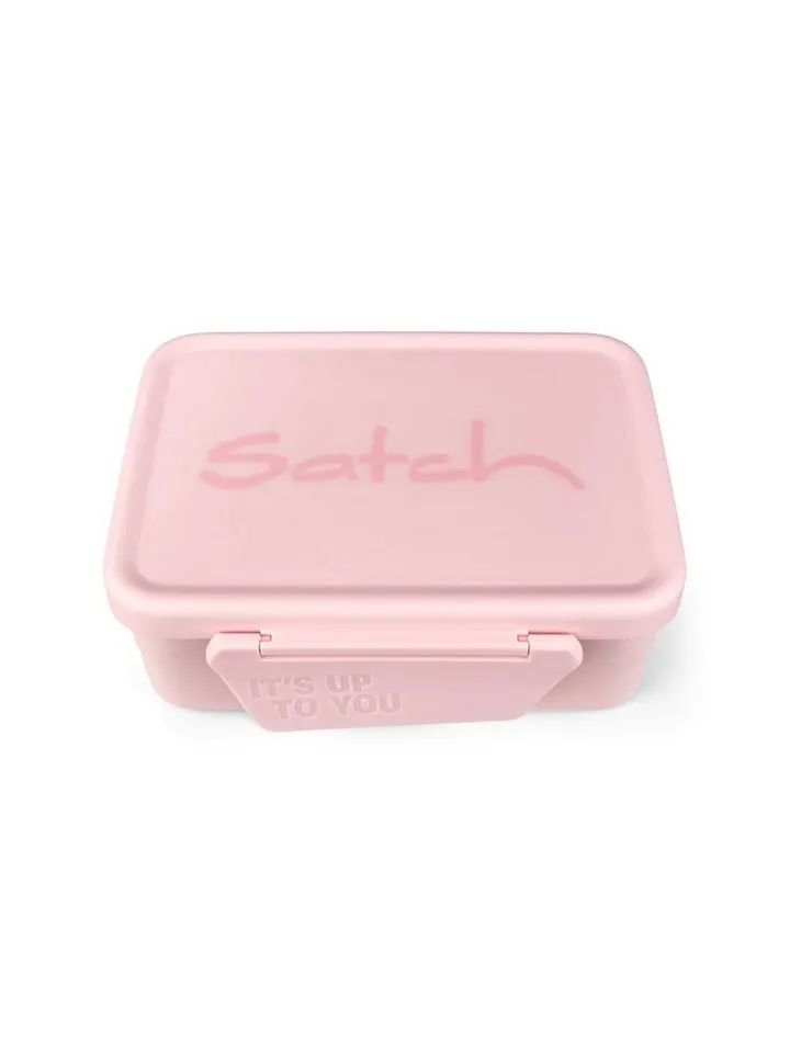 Satch Satch Lunchbox Edelstahl Brotdose, Edelstahl, (Edelstahl Brotdose, 3-tlg., 1x Brotdose, 1x Trennfach), spülmaschinengeeignet bis 45 Grad, Handwäsche empfohlen, Rosa, – Produktbild 1 von 4