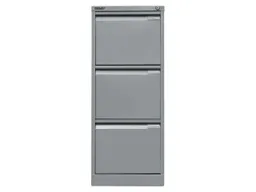 Bisley Bisley Hängeregistraturschrank silber 3 Schubladen 1-bahnig – Produktbild 1 von 1